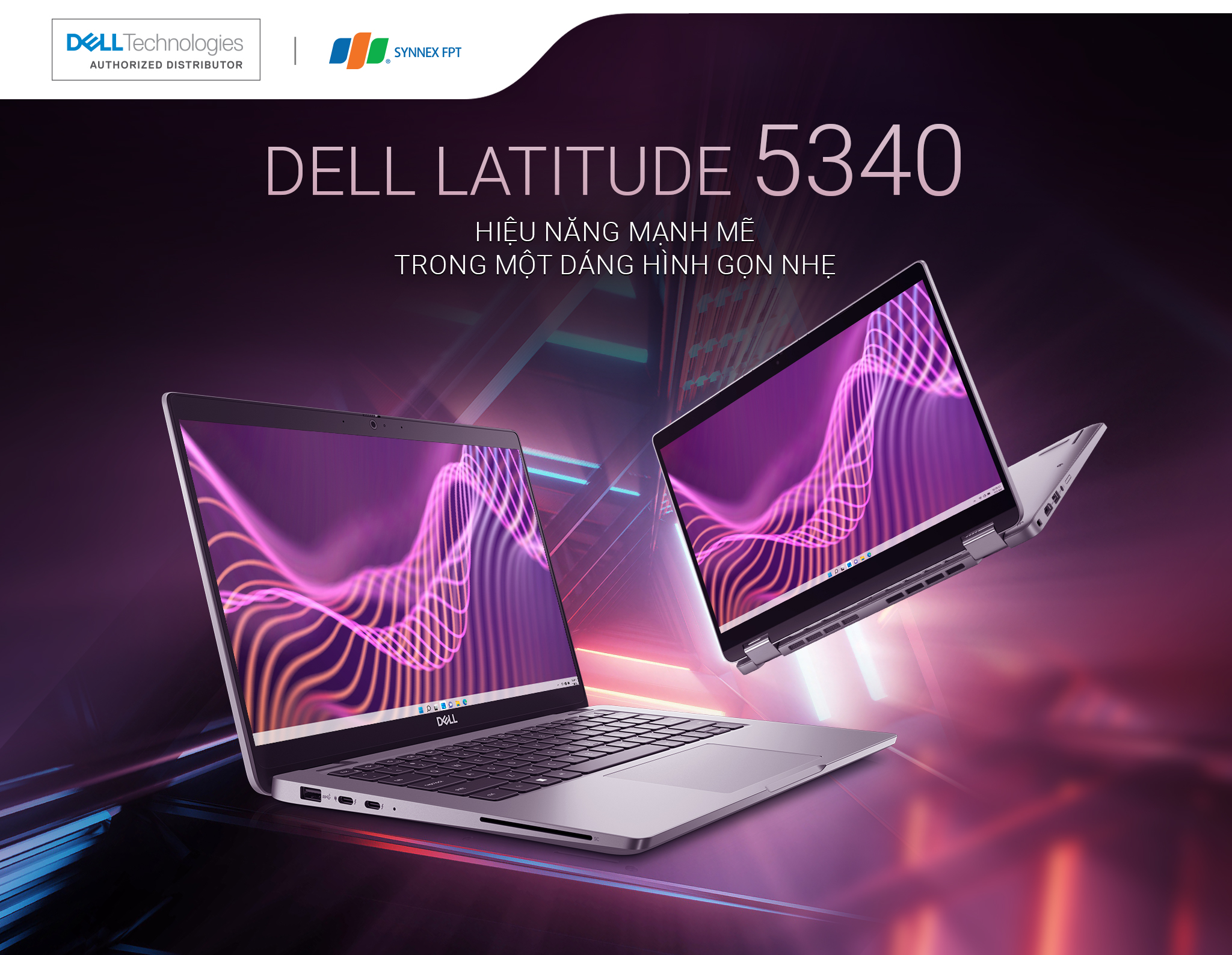 Dell Latitude 5340 - Hiệu năng mạnh mẽ trong một dáng hình gọn nhẹ